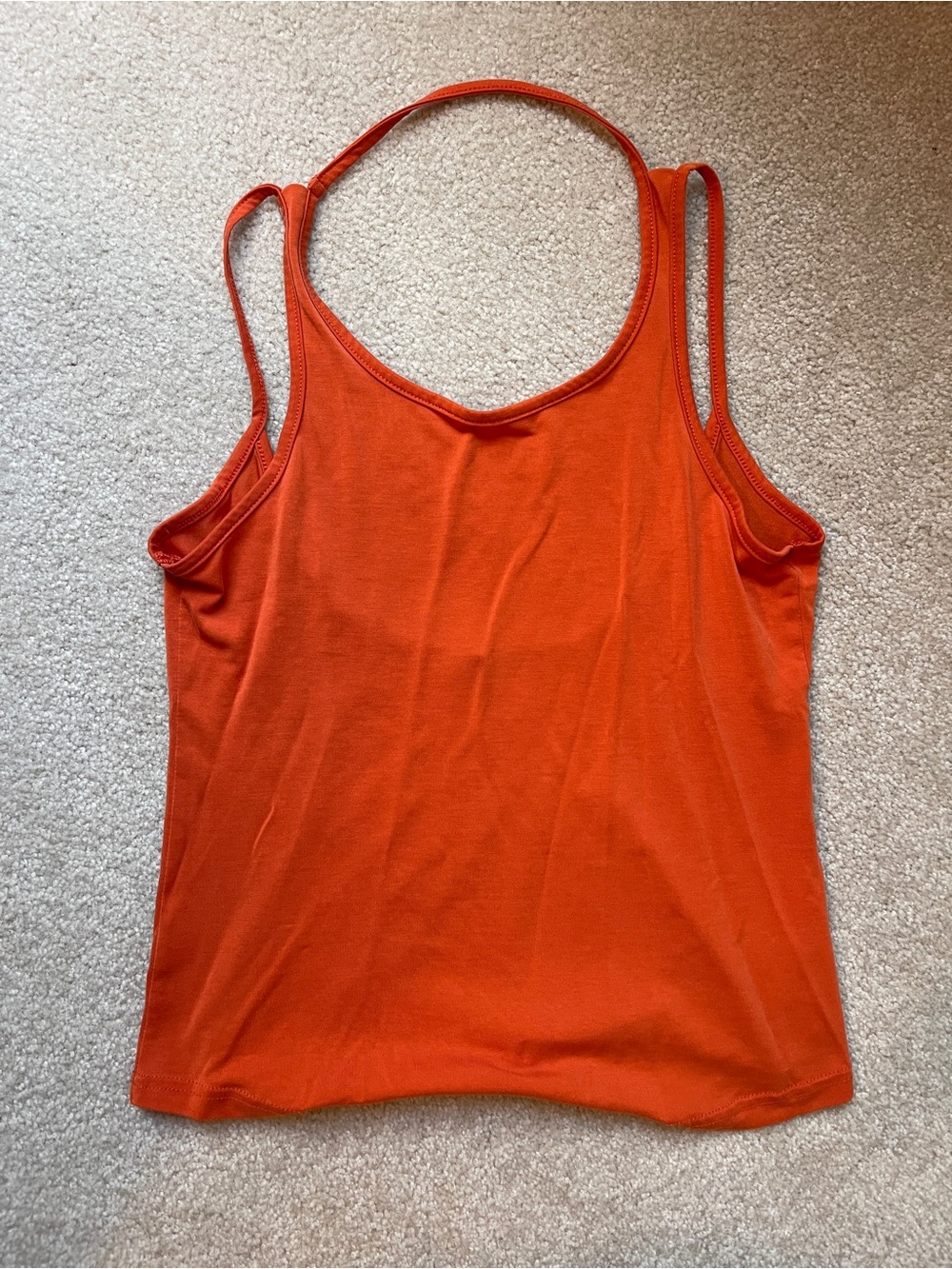 Women’s Orange Tank Top